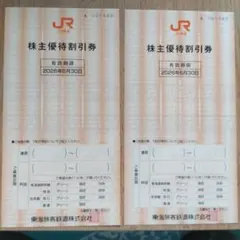 株主優待割引券 2枚セット