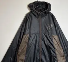 ナイロンジャケット ブラウン