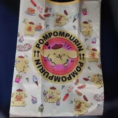 폼폼푸린 サテン エコバッグ 折りたたみ バッグ