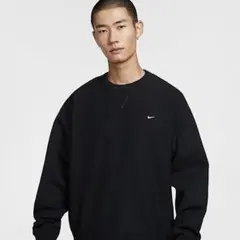 ナイキ ソロ スウッシュ メンズ フリース クルー NIKE クルーネック