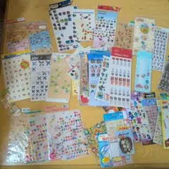 ディズニーや季節シールなど62枚セット