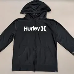 Hurley ラッシュガード パーカー ブラック