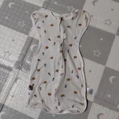 メッシュ素材スワドル Mサイズ　おやつ柄