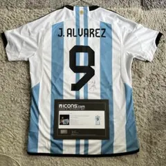 メッシ 直筆サイン アルゼンチン代表 2022W杯 ICONS COA付 - メルカリ