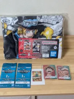 一番くじ　ワンピース　B賞 カードデザインブランケット　サボ その他まとめ