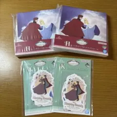 一番くじ ディズニープリンセス H賞 K賞 セット　オーロラ姫