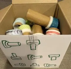 [匿名配送]mt マステのヘタ1箱18個入り A