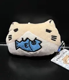猫渕さん／ねこぶちさん パスケース（リール付き)のサムネイル