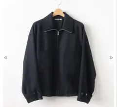 WOOL SERGE ZIP-UP BLOUSON【AURALEE 19AW】