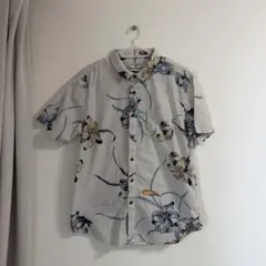 Billabong 半袖シャツ 花柄 ストレッチ Sサイズのサムネイル