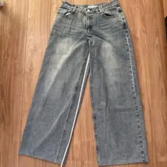 DECET453520 デニムパンツ ワイドシルエット M