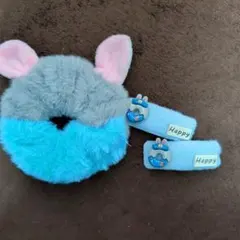 ズートピア ヘアゴム・クリップセット