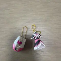 ふたりはプリキュア キュアブラックドレス キーホルダー ＆妖精セット