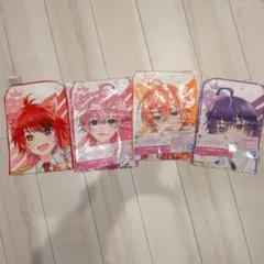 すとぷり ミニタオル 莉犬 さとみ ジェル ななもり 4枚セット 未開封あり