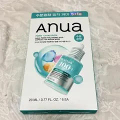 Anua PDRNヒアルロン酸カプセル100セラムマスク 6枚入り