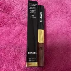 最終値下げ！CHANEL ルルージュデュオウルトラトゥニュ182 ライトブラウン