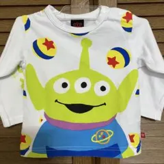 【BABY DOLL】トイストーリー 長袖Tシャツ リトルグリーンメン　80