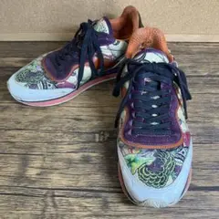 （K25462）エトロ ETRO フラワー柄 スニーカー 36（約23㎝）
