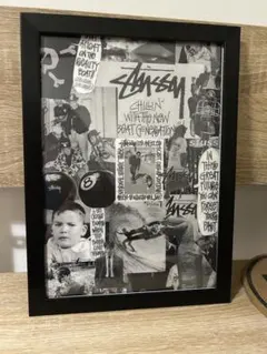 STUSSY　ビンテージポスター（25周年） STUSSY ビンテージポスター（25周年） 非売品 大型ステューシー