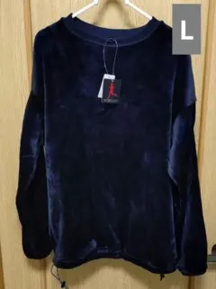 【週末セール】黒　 トレーナー　フリース　長袖　 L