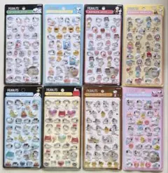 スヌーピーボンボンドロップシール8種コンプリートセット