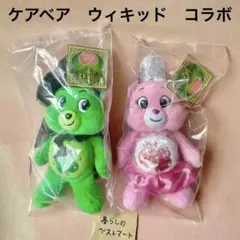 ケアベア　ウィキッド　エルファバ　グリンダ　2点セット　ぬいぐるみ　wicked