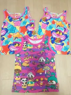 jam キャラクタータンクトップ3枚セット 100cm