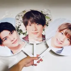 平野紫耀 LIVEグッズ うちわ 3枚セット