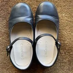 CHOPIN ブラックフォーマルシューズ 22.0