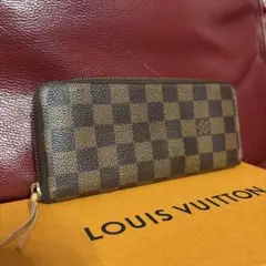 美品★ルイヴィトン ダミエ ポルトフォイユ クレマンス ローズバレリーヌ 長財布のサムネイル