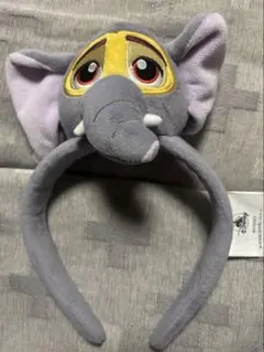 Disney カチューシャ ぬいぐるみ　フィニック　上海ディズニー　ズートピア
