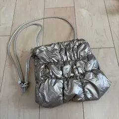 CIAOPANIC TYPY ゴールド ショルダーバッグ　キルティング