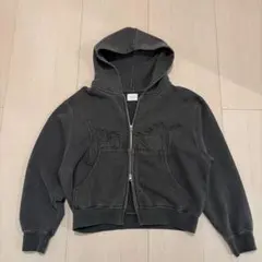 【美品】blessuジップパーカー ブレスユー 黒 Mサイズ　希少