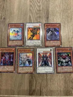 遊戯王デュエルターミナルレア7枚(氷結界の番人ブリズド 魔轟神ソルキウス他)