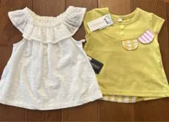 新品　女の子　夏服　まとめ売り　半袖　ノースリーブ　80