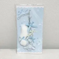 シナモロール シナモン ストラップ 白猫バレリーナ