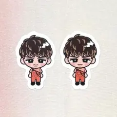 《同梱割⭕️》SnowMan スノラボ すのチル ステッカー 向井康二 2枚セット