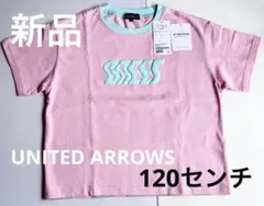 ユナイテッドアローズ　グリーンレーベルリラクシング　新品　未使用　ピンクTシャツのサムネイル