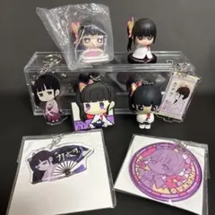 鬼滅の刃　カナヲ　すわらせ隊　おねむたん　ラバーマスコット　キーホルダー　8点