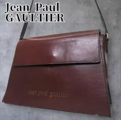 【希少】Jean Paul GAULTIER ショルダーバッグ レザー ロゴのサムネイル