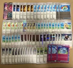 ポケモンカード　汎用カード（ポケモン・トレーナーズ）　76枚セット　ポケパッド等
