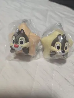ガチャ ディズニーキャラクター お星さまマスコットチャーム チップ デール