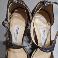 JIMMY CHOO シルバー ハイヒール