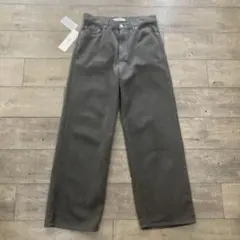 新品未使用、タグ付き、JOHNBULL／ピグメントワイドパンツ 26ss【M 