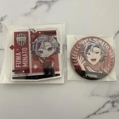 にじさんじ J1 コラボ 不破湊 アクキー 缶バッジ ②