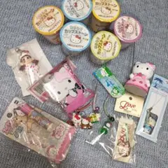 ❤️ご当地キティ❤️根付け & kittyステンレストレイ【８点まとめ売り】レア ❤️ご当地キティ❤️根付け & kittyステンレストレイ【8点まとめ売り