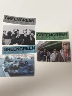 CORTIS GREENGREEN ステッカー 3形態 3種 6枚セット - メルカリ