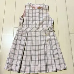 ⭐︎年内限定値下げ⭐︎チェック柄ノースリーブジャンバースカート