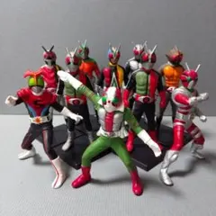 HG仮面ライダー10体セット