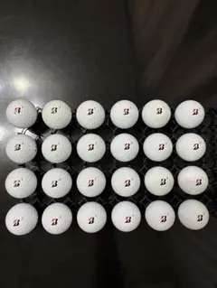 ブリヂストン TOUR B X 2022年白系 ABロゴなしロストボール 24個 | Mercari